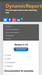 Mobile Screenshot of dynamicreports.org